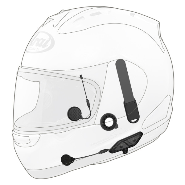 SENA Sena B/T Communication System Handlebar RC4 Remote Arai Full-face Helmets 10U-AR-11